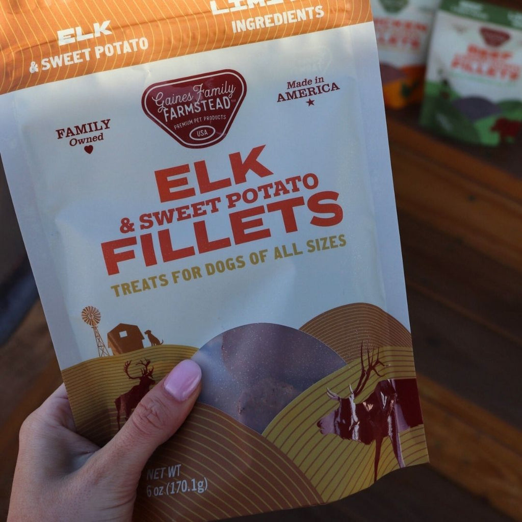 Elk & Sweet Potato Fillets